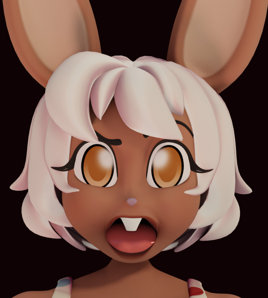 More expressions for Bunny 3d Commission ₍ᐢ • ﻌ • ᐢ₎ * 
#blender #render #3d #blender3d #3dfaces #expressions #commission #3dcommission #furry  #3dcartoon #cartoon3d #3dfurry #3dart #charactermodel #3dcharacter #3dmodel #3dsculpting #3dartist #furry3d
#b3d
