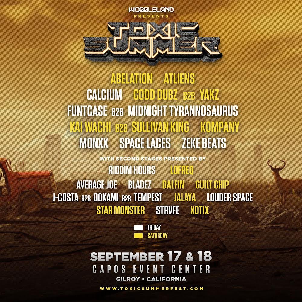 VitalEvents's tweet image. 🚨🚨🚨TOXIC SUMMER FULL LINEUPS 🚨🚨🚨 

2 days of thrilling artists, 2 stages, massive production, less than 2 weeks out 😱 weekend passes &amp;amp; single day passes out NOW! 

TIX ➡️ toxicsummer.eventbrite.com