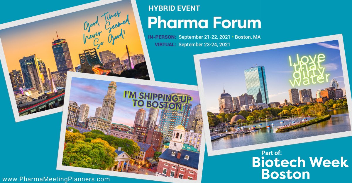 Did you know #PharmaForum is a part of Biotech Week Boston? Your All Access Pass includes access to this unique festival &amp; BWB Festival party, The Lawn on D, on Sept 22! Register today at bit.ly/2SHO6QF 

#BostonMeetings #BostonEventPlanner #BostonEvents #MeetingProfs