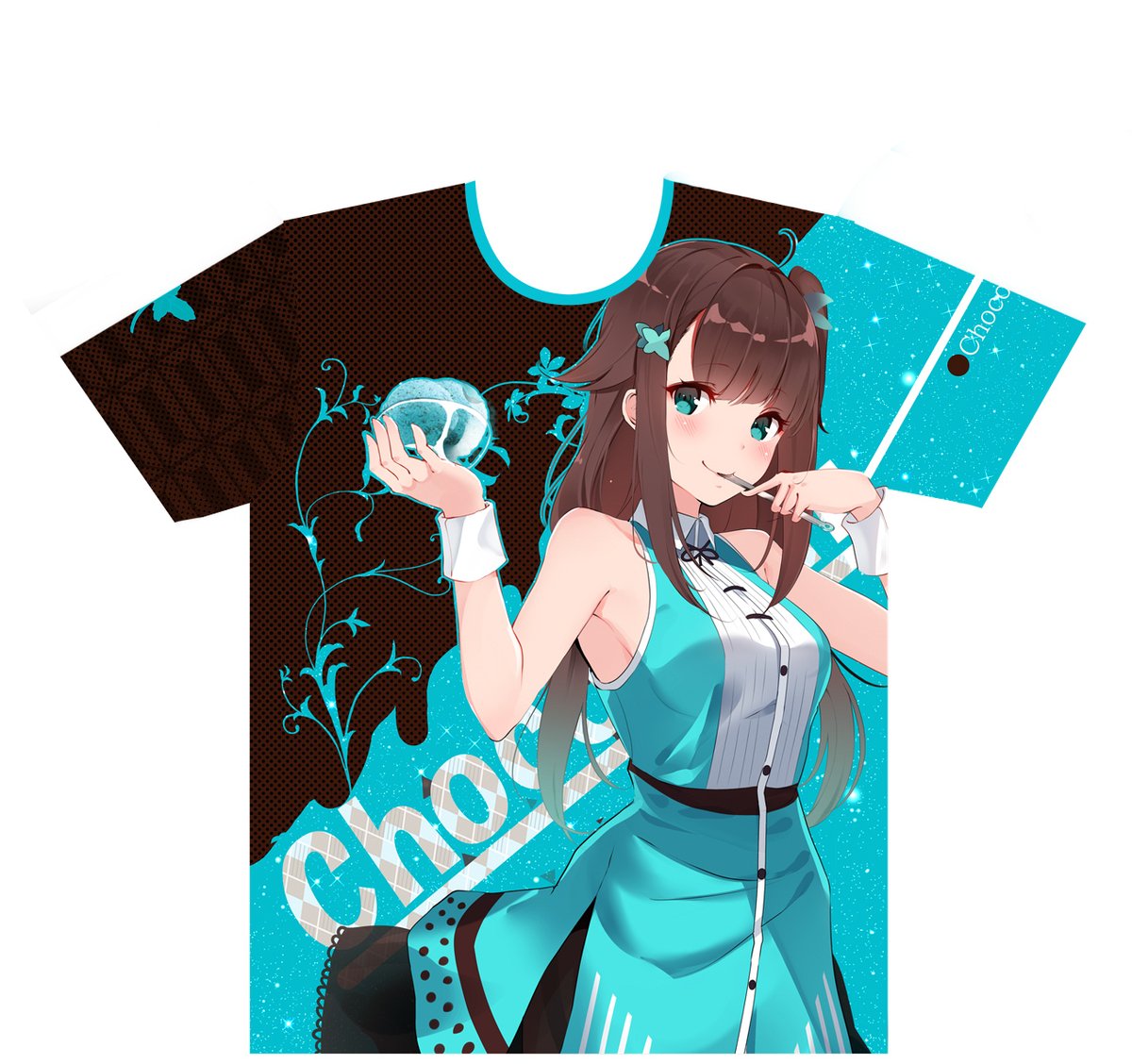 I Love Chocolate Mint So Much That I Use 玖条イチソ 1日目南る24aのイラスト