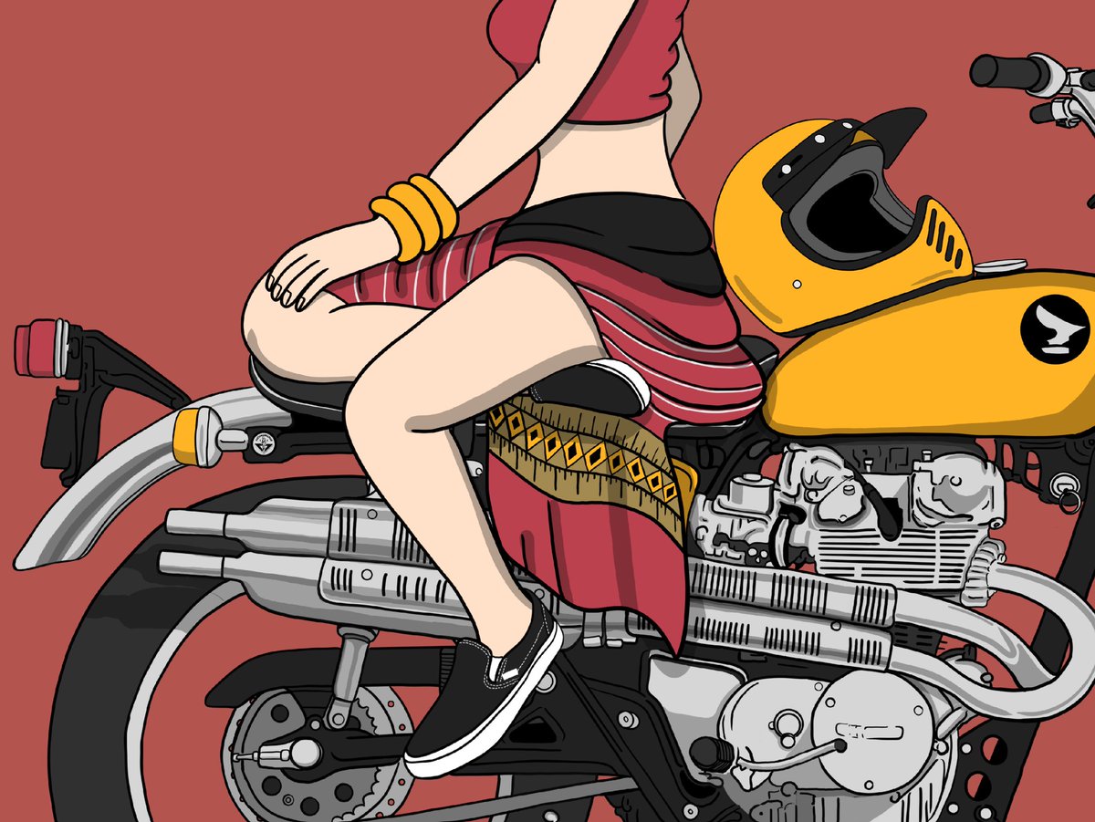 CustomlineCycle's tweet image. No.4 Character is available 🧡
Collection : MOTO TRADITION :0.025 Eth opensea.io/assets/0x495f9…
.
#NFTCommunity #NFTs #NFTart #NFTartists #nftcollector #tokenart #opensea #Moto #traditional #traditionalart #art
#illustration #illustrator #motorcycle #honda #CL450 #scramble #lady