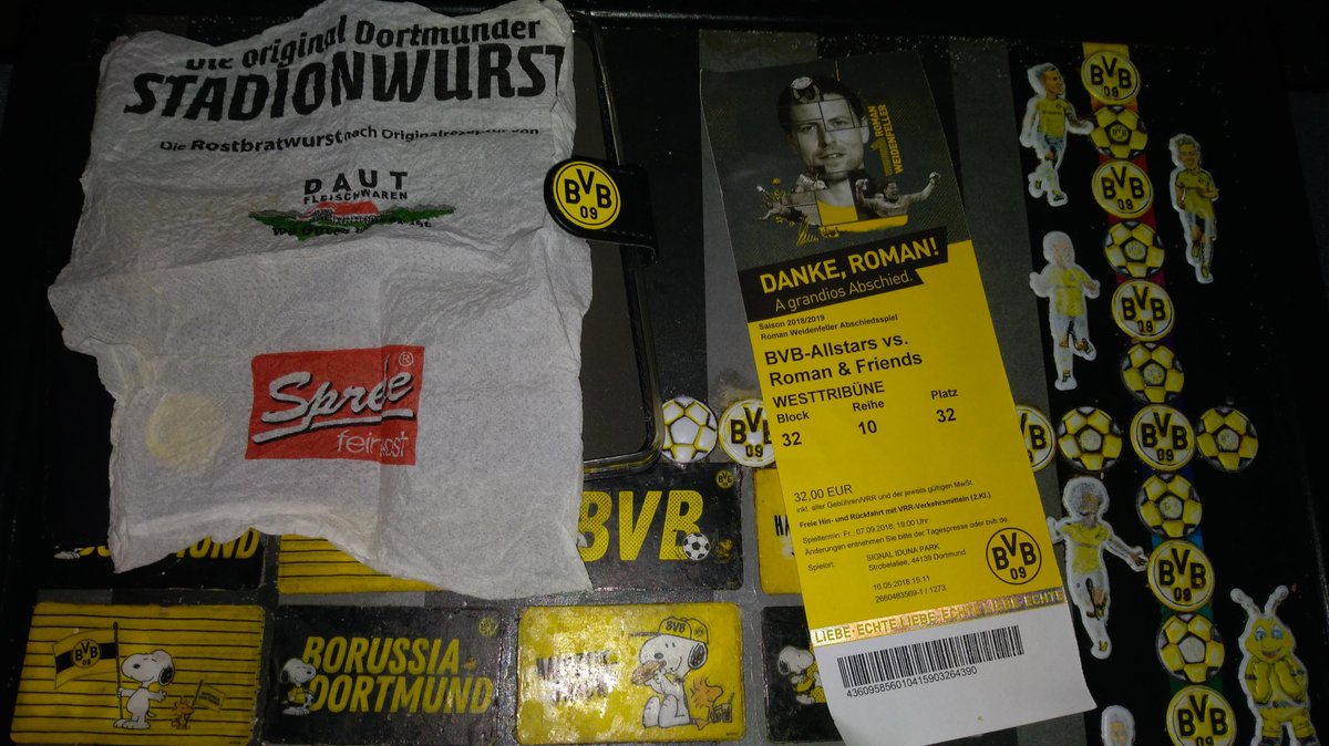BastianDriller's tweet photo. #Dortmund
#Westfalenstadion
#BVB
#BVBLegende
#LebendeLegende
#RomanWeidenfeller
@BVB
ππ€ππ 19:09 Uhr ππ€ππ€πππ€πππ€ππ€πππ€πππ€ππ€πππ€ππ
Heute vor drei Jahren habe ich ein grandioses #Abschiedsspiel gesehenππ€©π€ππ https://t.co/Teh3l62601