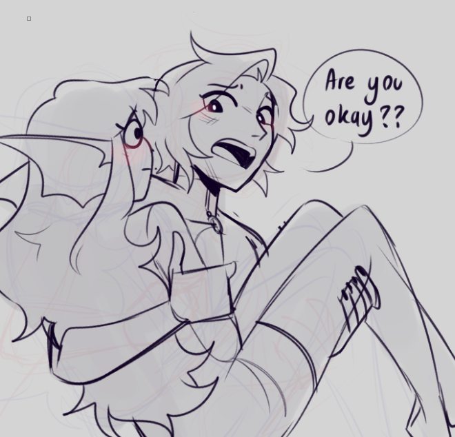 [oc] get urself a crush who's an assassin and could carry you like a couple of grapes 