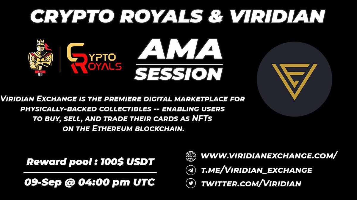 Viridian Exchange (ViridianEx) Twitter