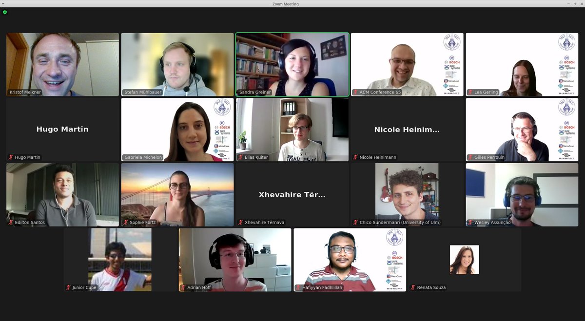 kristofmeixner's tweet image. (Remaining) attendees of the #VariVolution2021 workshop @splcconf #spl2021. Shout-outs to @GabiKMichelon @SandraG_1307 and @SPLE_PHD for the great organization. Until next year at the 5th edition of #VariVolution.