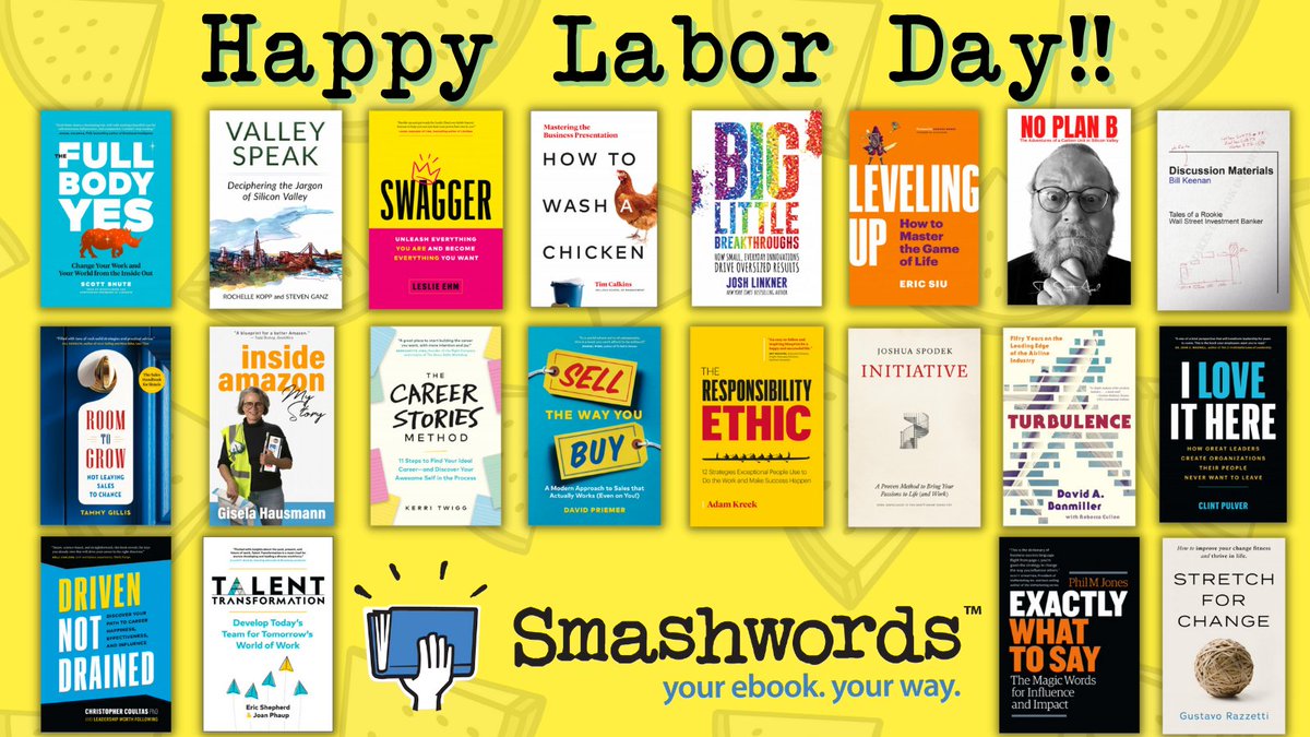 Labor Day may have ended, but our Spotlight on Labor Day is still up at the Smashwords store: smashwords.com/shelves/shelf/…