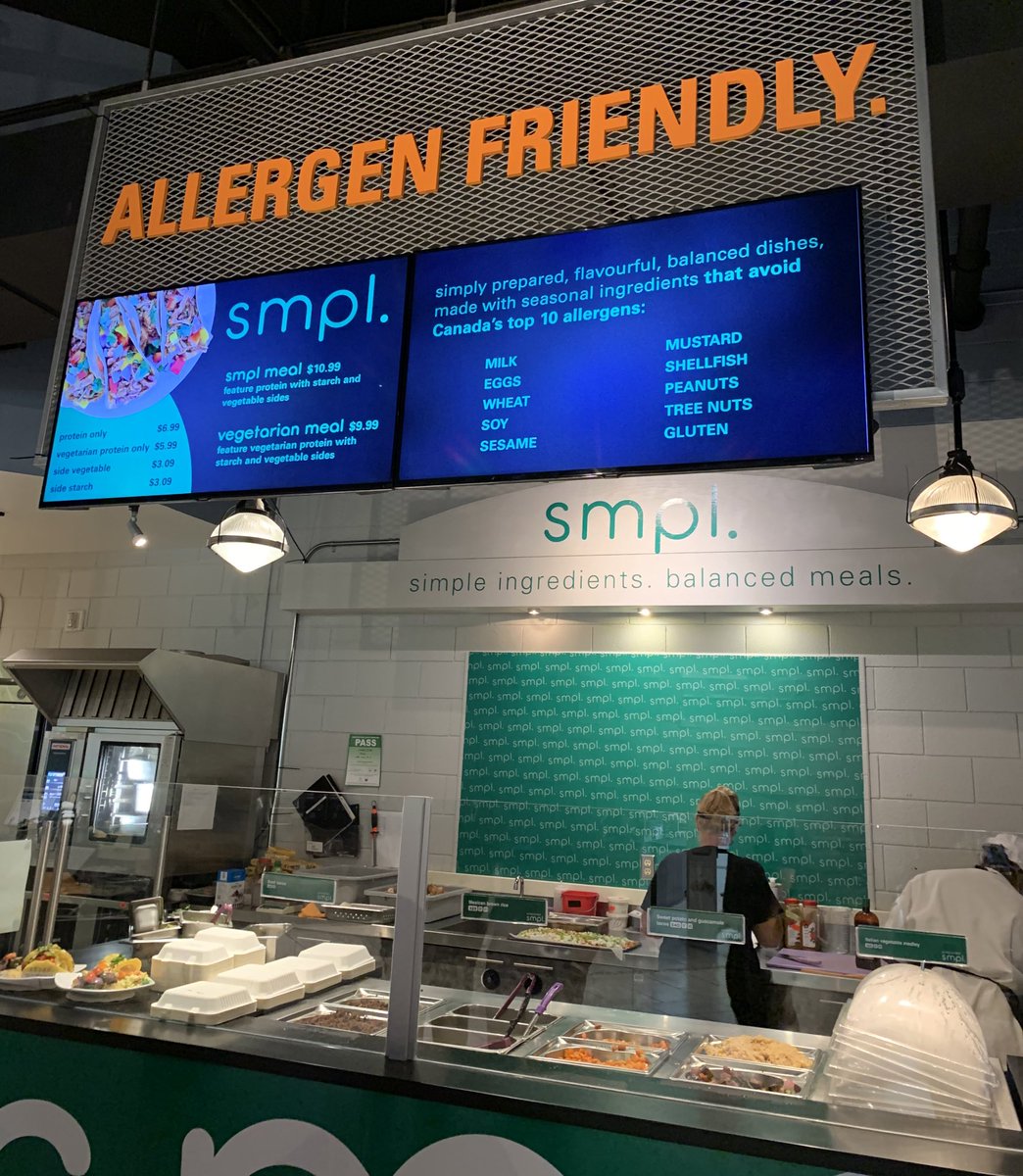 McMasterU's tweet image. Simple. Or is it Sample? 🤔 
Come enjoy lunch that’s free of allergens (and vowels). 🥙
#BackToMac