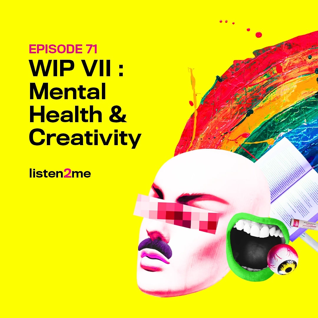 Have you listened to our latest episode yet? #creativity #MentalHealthAwareness #queerpodcast