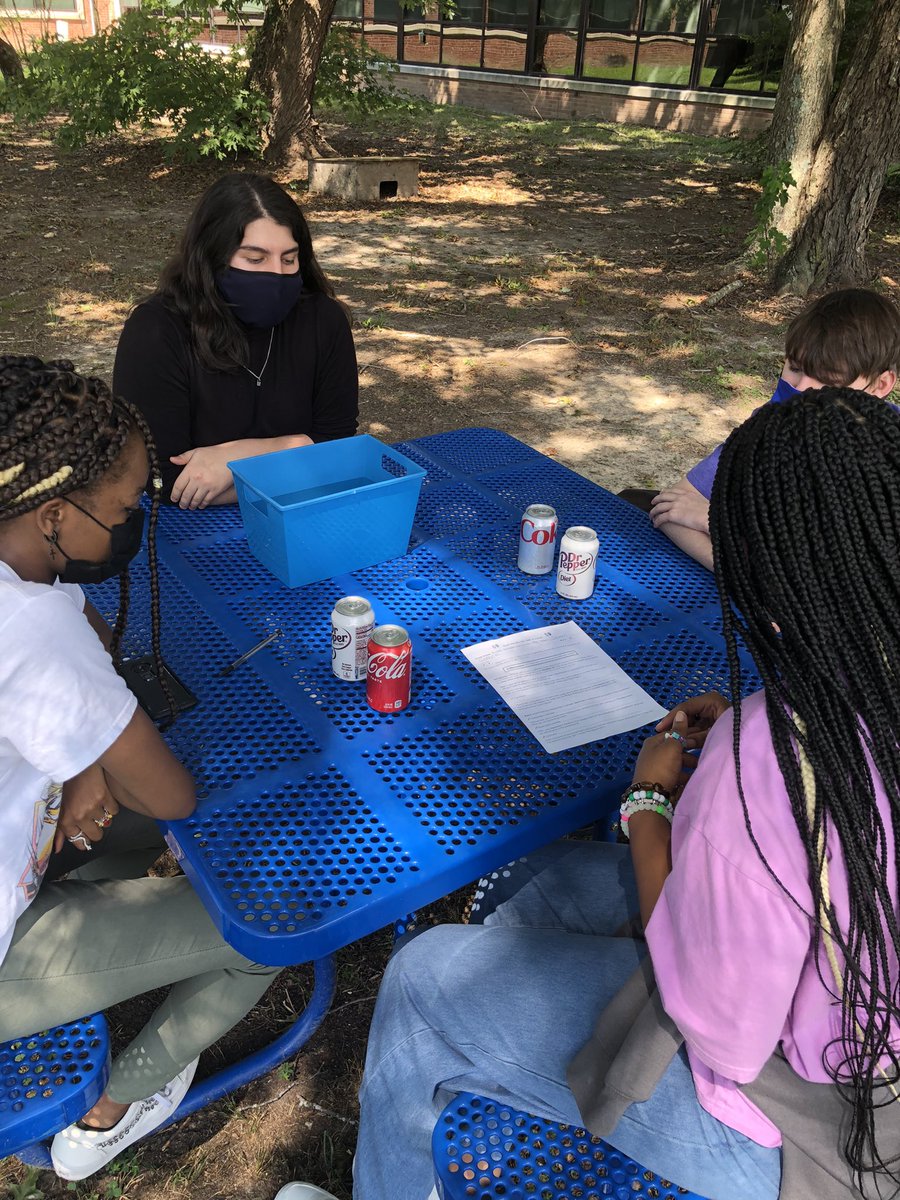 Students using target vocabulary like displacement, density, hypothesis, and so on with each other during this engaging science activity in Mrs. Walker’s class! <a href="/ShannonSButler/">Shannon Butler</a> <a href="/csmithcopeland/">Courtney Smith-Copeland</a> @yhs_falcons