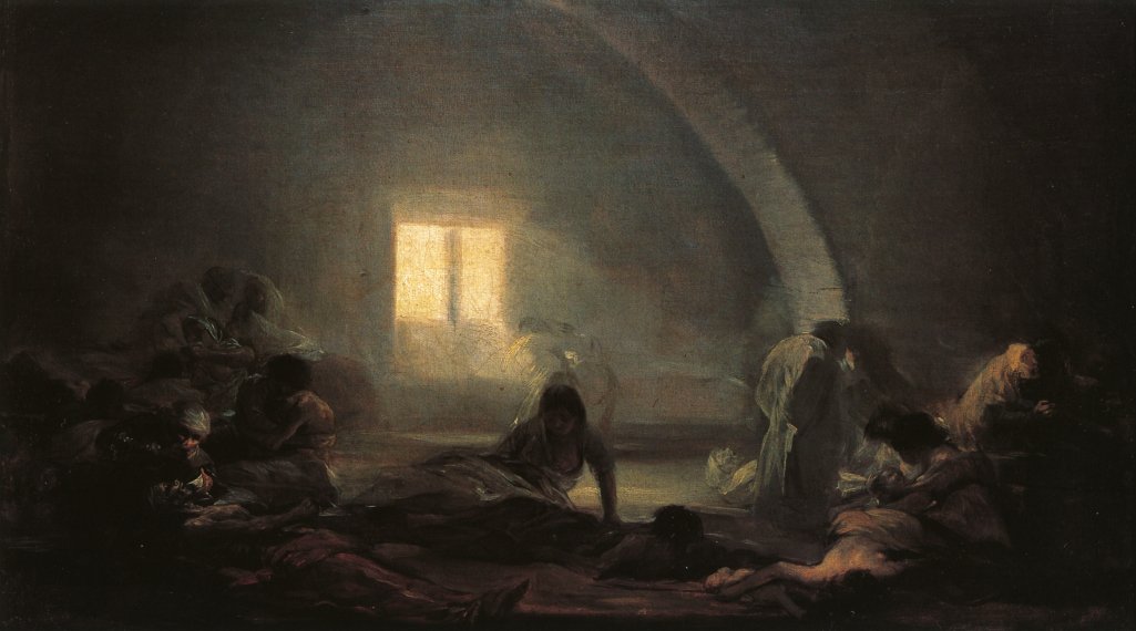 RT @Skionar: Plague Hospital (1798-1800) by Goya https://t.co/FpJpvLVulI