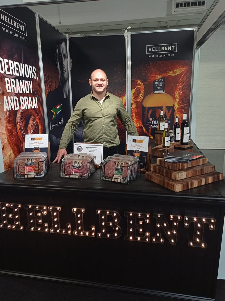 Delighted to be back trading at events again with <a href="/InvestNI/">Invest NI</a> 😆

Some of the greatest NI food businesses are showcasing at London’s 
<a href="/SpecialityFair/">Speciality & Fine Food Fair</a>!

<a href="/BurrenBalsamics/">Burren Balsamics</a> <a href="/NoisySnacks/">Noisy Snacks</a> <a href="/IrishBlkButter/">Irish Black Butter #SBS Winner 2024</a> <a href="/WeareHellbenton/">Hellbent</a> <a href="/LecaleHarvest/">Lecale Harvest</a> <a href="/Forest_Feast/">Forest Feast</a> #nuttinbut #onlyplantbased