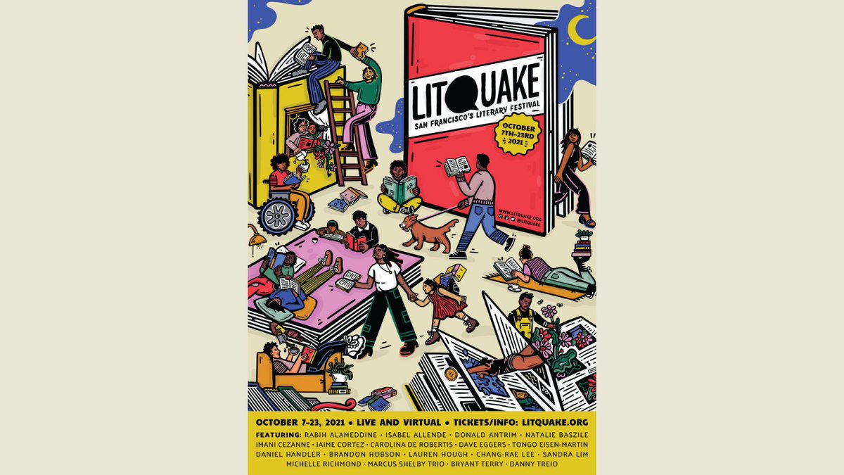 #Litquake2021
October 7th - 23rd
80+ Events · 300+ Authors
In-Person &amp; Online
We can't wait to see you there.

View our full schedule: litquake.org

Thank you to all of the authors, partners, sponsors, and volunteers that helped make this possible.