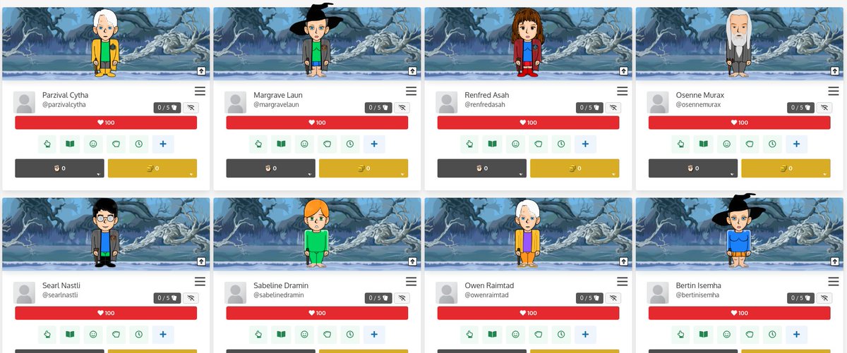 FantasyClassApp's tweet image. 🏰FantasyClass.app 1.75: ¡Nuevo tema de personajes! Y tu, ¿a qué casa perteneces? Gracias al magnífico trabajo de @Framiq 👏👏👏 #FantasyClass #gamificación #educación