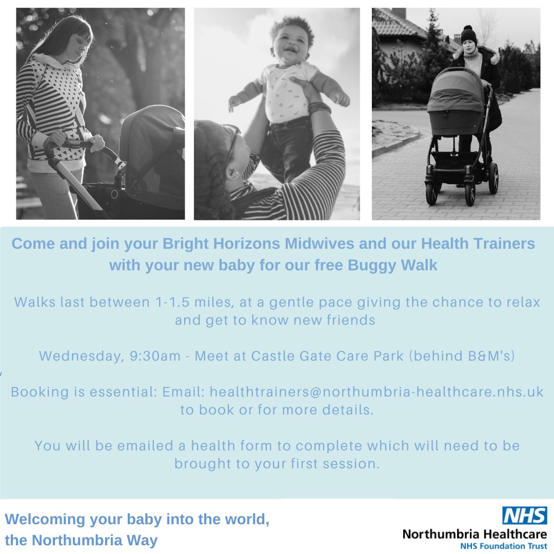 What a gorgeous day out there 🌞 more of the same tomorrow I believe... and guess what ? It’s Berwick Buggy Walk day ! Midwife <a href="/PaulaTh60888980/">Paula Thomas</a> will be joining the walk tomorrow to catch up with you, chat, walk, exercise !! 💕