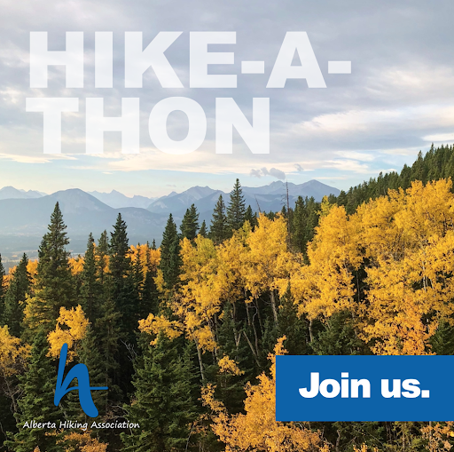 AlbertaHiking's tweet photo. The AHA is inviting you to our first-ever hike-a-thon! We’d love your help to become a stronger voice for the AB hiking community &amp; to provide better educational resources for all hikers.

Check out the event page for details: https://t.co/nUAiLQ7ZJu

#abhiking #albertahiking2021 https://t.co/QUsMWnAt9i