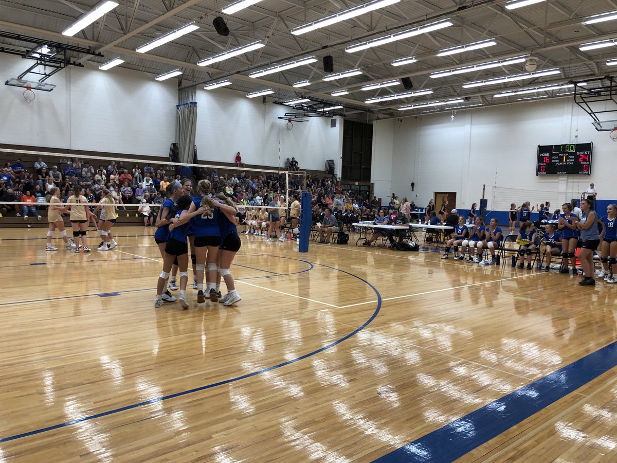 RockyStamos1's tweet photo. So proud of our 7th and 8th grade volleyball teams in today’s home opener! Go Trojans! #plainwellms #relationshipsfirst #plainwellschools https://t.co/GuhVXAKc4l