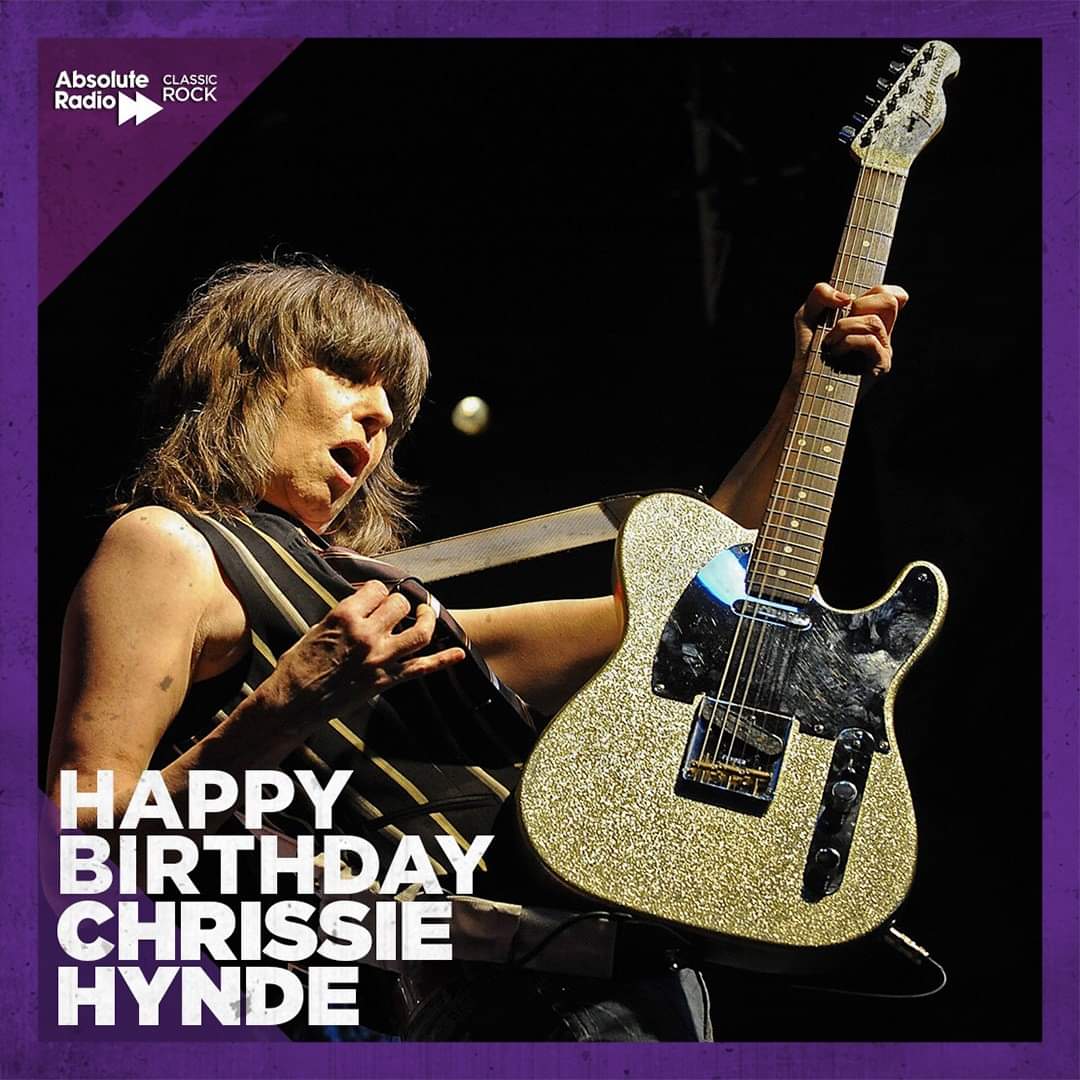 Happy Birthday Chrissie Hynde. 70 Years old. 