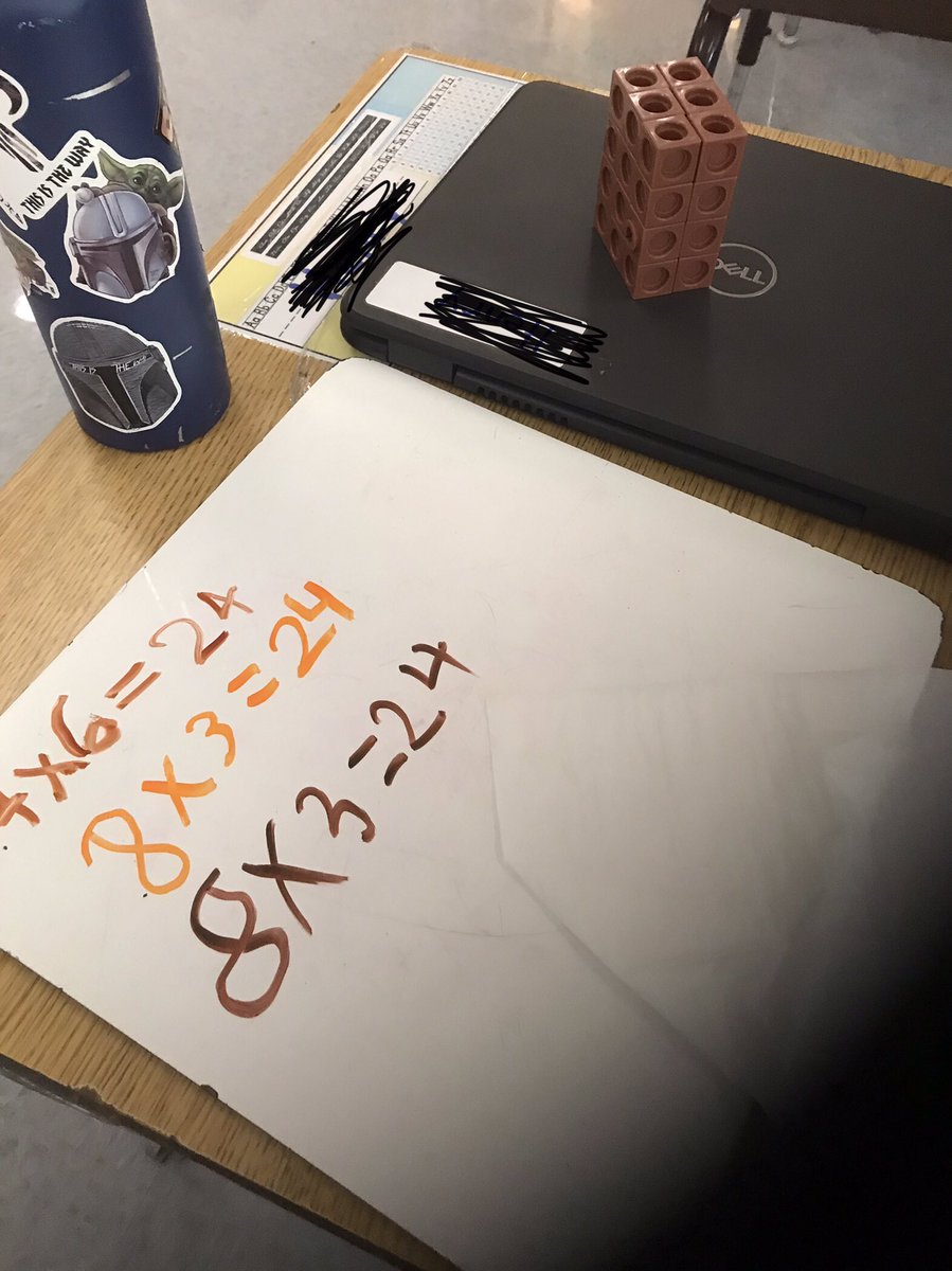 chalkrelic's tweet photo. Using @SteveWyborney mathematical models as an intro, Ss built their own models. They then moved around the room and wrote equations for what they saw. Lets me easily see each S’s thinking. @MeriwetherLES #3rdmath https://t.co/oysNI31Rh1