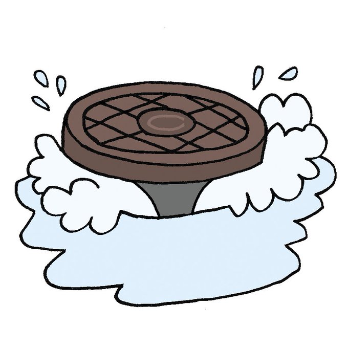集中豪雨のtwitterイラスト検索結果
