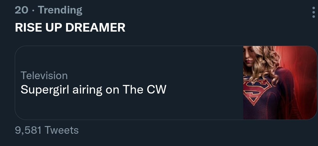 RISE UP DREAMER and that is more like it. Now at 20. 
Let's get our girl higher.