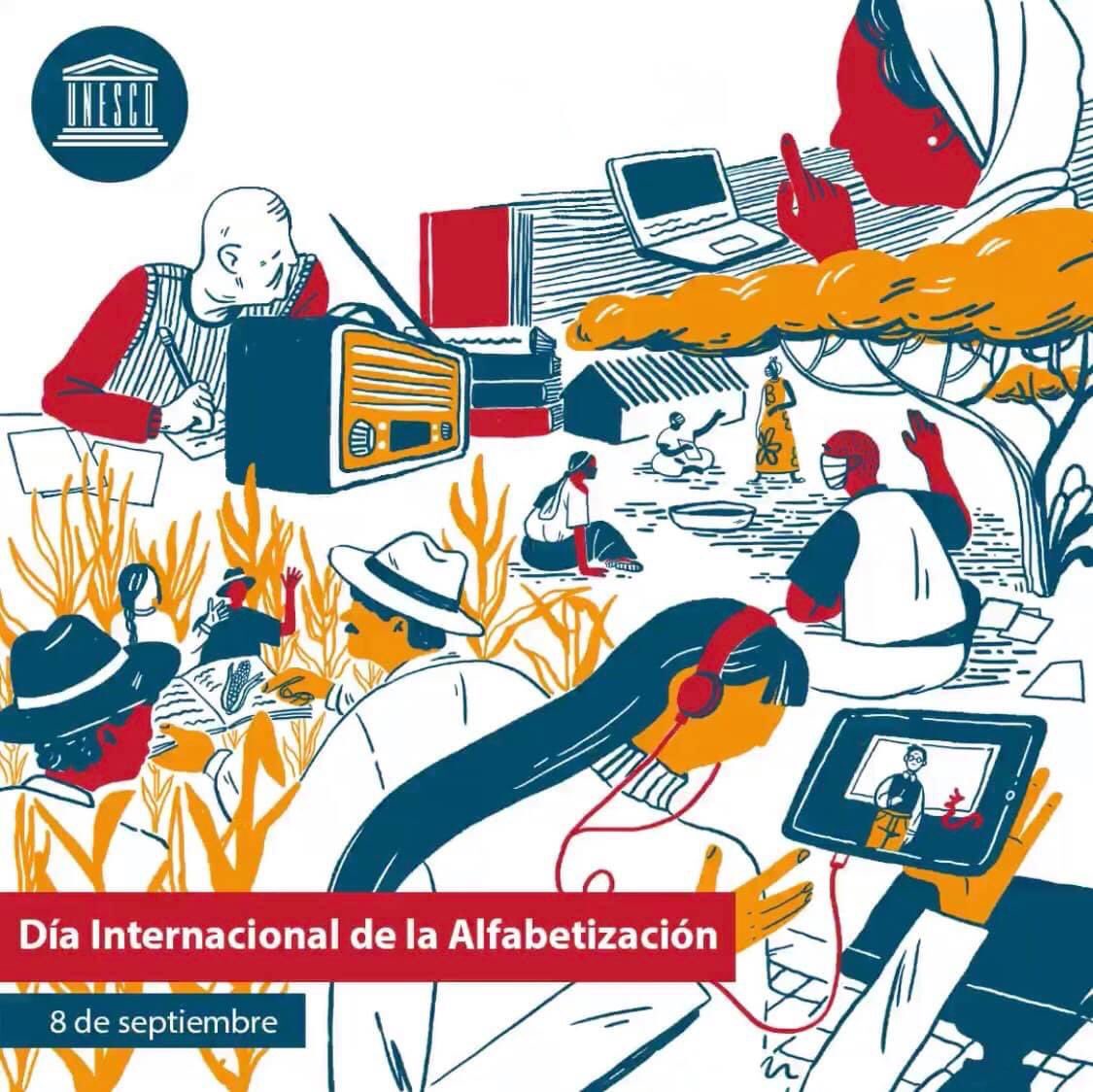 #DíaDeLaAlfabetización 
Aprender a leer y escribir debería ser un hito importante para todos. Sin embargo, millones de jóvenes y adultos carecen de estas competencias básicas.