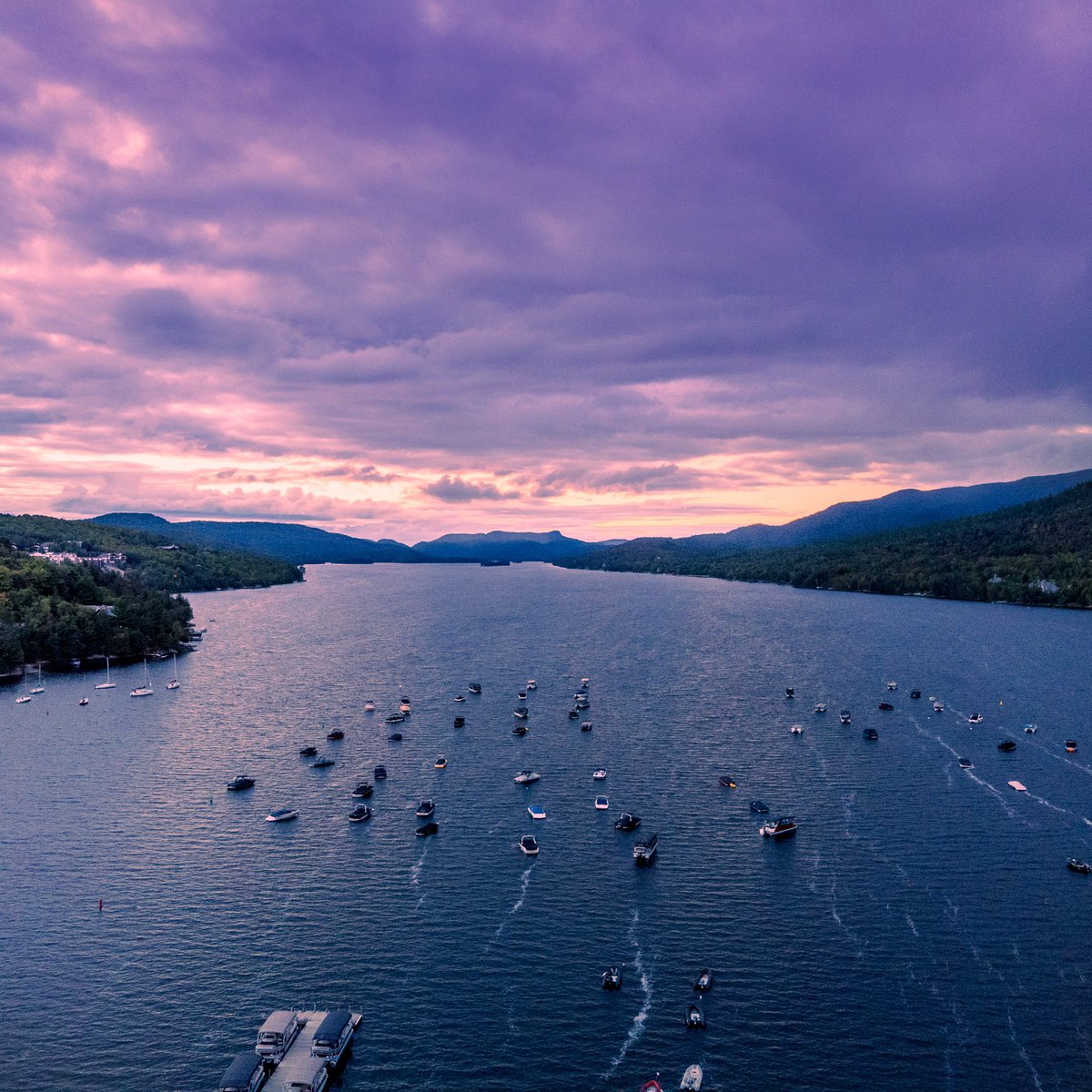 Another done shot of a beautiful sunset at @MontTremblant 
#fromwhereidrone #travelquebec #dronephotography #dronephoto #explorecanada #canada #aerialphotography #quebec #monttremblant