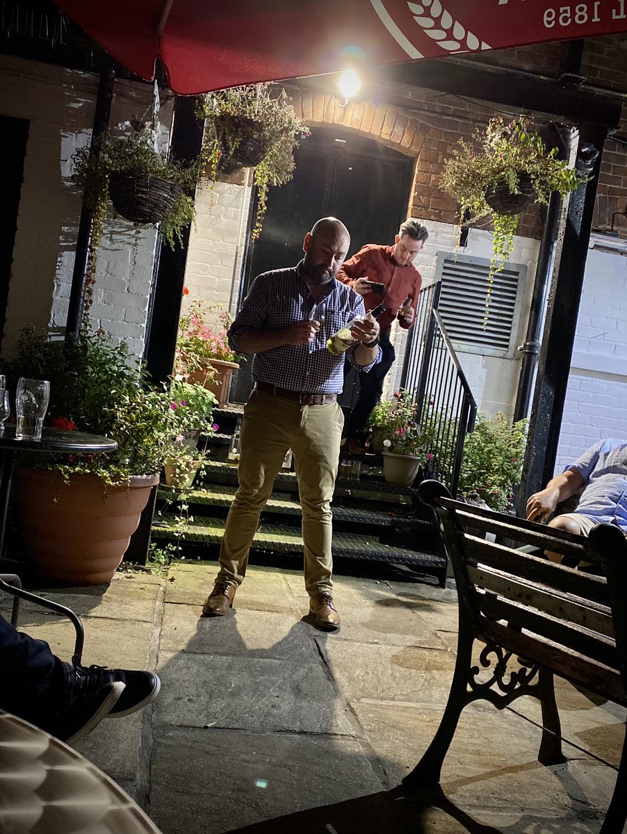 Fantastic to be back at an in-person <a href="/SouthportWhisky/">Southport Whisky Club</a> Tasting. Huge thanks to Graeme and Connal from <a href="/Distillery1826/">Ardnamurchan Distillery</a> and <a href="/adelphi1826/">Adelphi Selection</a> for a great selection of drams (just don’t mention the Rum 😉) - the move to the beer garden for the second half was inspired, was way too hot 🥵