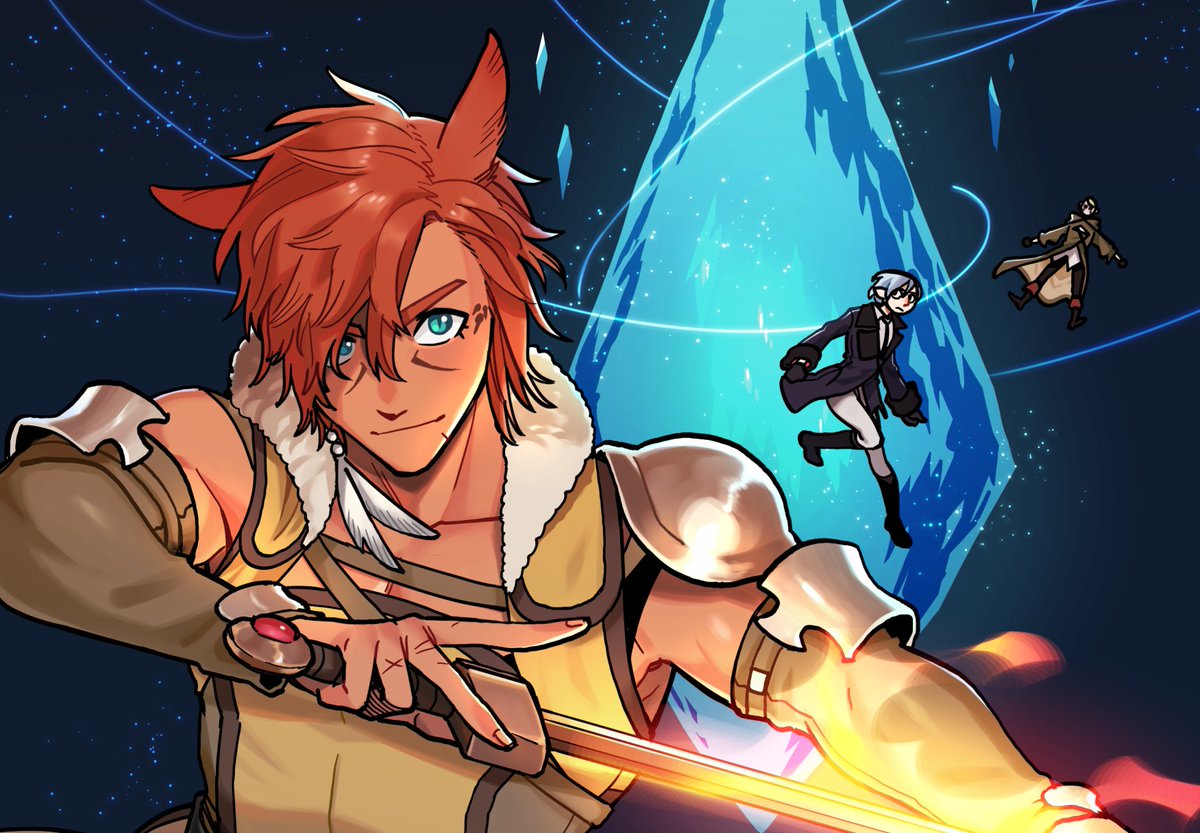READ OUR UNENDING JOURNEY, a FFXIV comic about a bunch of warriors of light doing their goddamn best

Site top: ffxivcomic.github.io
Tapas: tapas.io/series/Our-Une…

Over 300 pages and continuing!
#OurJourneyFFXIV