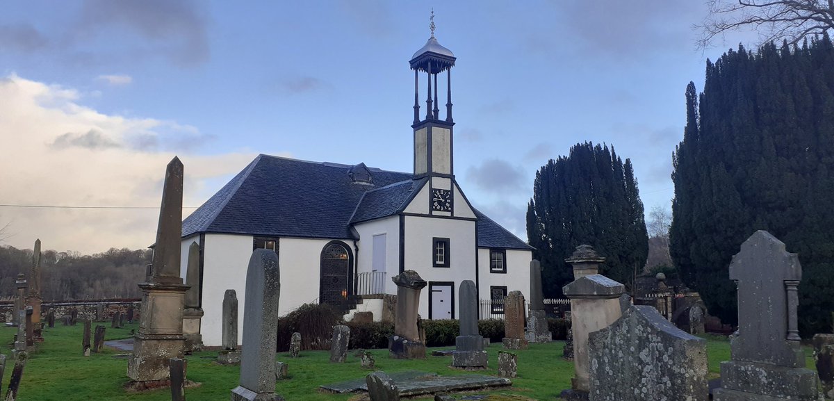 HistoryTrail's tweet photo. #Dalserf Church, Lanarkshire, was built in 1655 & is dedicated to Saint Serf - it's thought it might be built on the site of an early church founded by him https://t.co/AV20X1ZNmj
