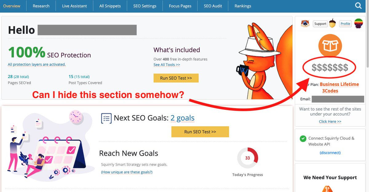 bauergraphics's tweet photo. @SquirrlyHQ Is there a way to hide pricing from the overview page in WordPress? https://t.co/Tw4q5dzbDY