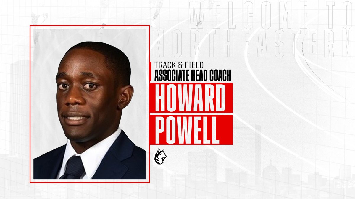 GoNUtrack's tweet photo. 𝗪𝗲𝗹𝗰𝗼𝗺𝗲 𝘁𝗼 𝗡𝗼𝗿𝘁𝗵𝗲𝗮𝘀𝘁𝗲𝗿𝗻!

Head Coach Tramaine Shaw names Howard Powell as Northeastern's new Associate Head Coach

#HowlinHuskies 🐾👟 https://t.co/02TLV2CX9E