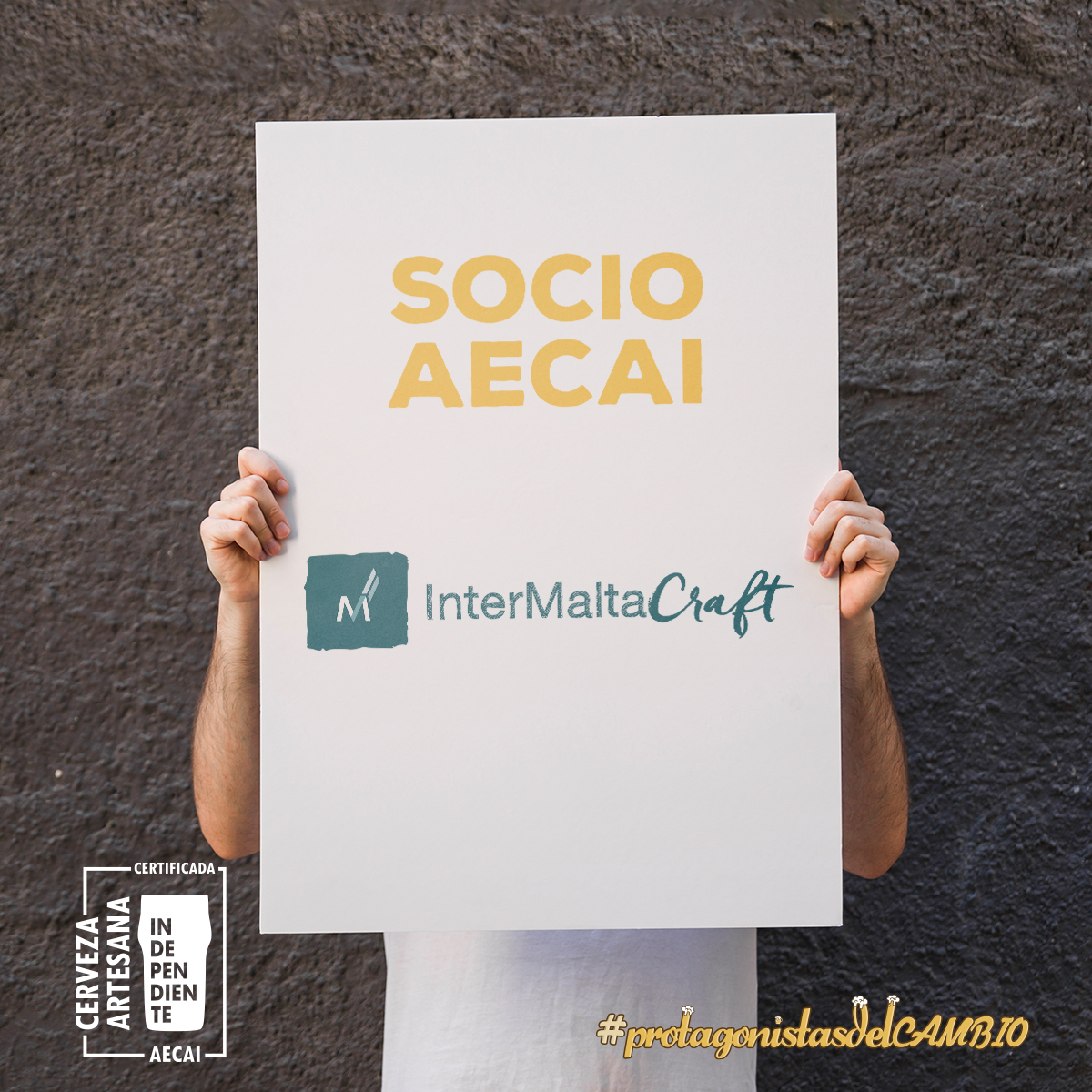 AECAI_info's tweet photo. 👋 Damos la bienvenida a la #FamiliaAECAI a #InterMaltaCraft, firma nacida el pasado año "para dar respuesta a las necesidades específicas del cervecero craft"
¡Bienvenid@s como #protagonistasdelCAMBIO!
#juntosporlaCervezaArtesana
#nuevosocioAECAI https://t.co/Iaa5daM5cZ