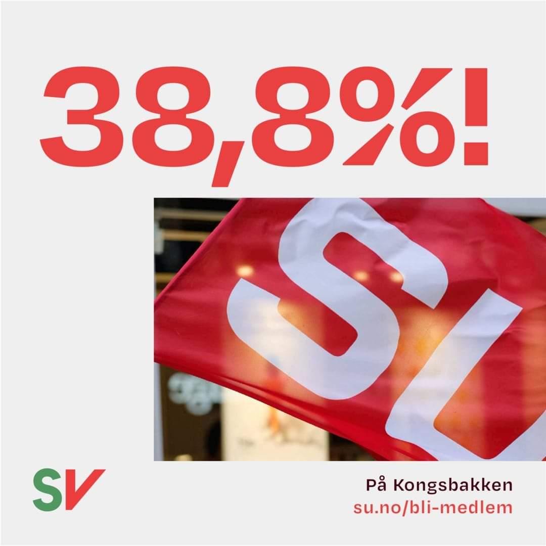 terjehaakstad's tweet photo. Dæsken. Min (og @vonKnag) sin gamle videregående skole leverte varene på skolevalget! @SVparti @sosialist https://t.co/44czVLpdHo