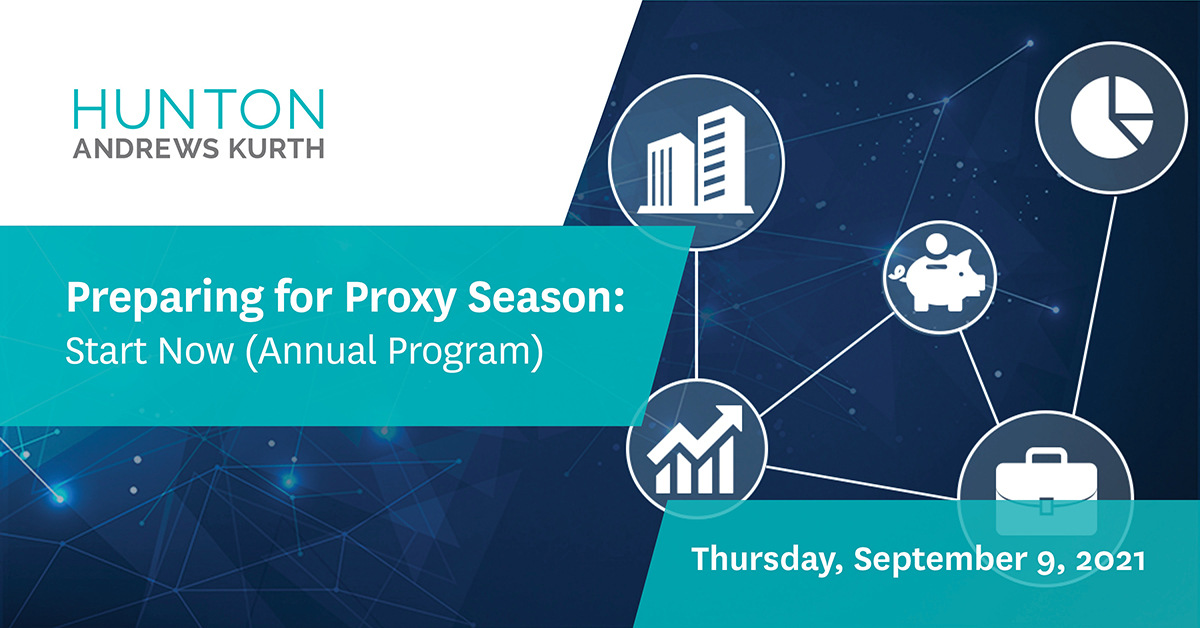 The purpose of this webinar is to begin readying the Compensation Committee of an issuer’s Board of Directors for the upcoming #proxyseason. Register: ow.ly/cAss50G5JB9 
#CLE #ESG #ExecComp