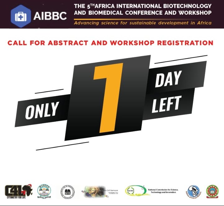AIBBC1's tweet photo. Only 1 day to go!
For workshop registration, click the link below:
https://t.co/PD68zEOV2o
For conferencw call for abstract registration, click the link below:
https://t.co/24J2Gb49jI https://t.co/ghGUaUesSL
