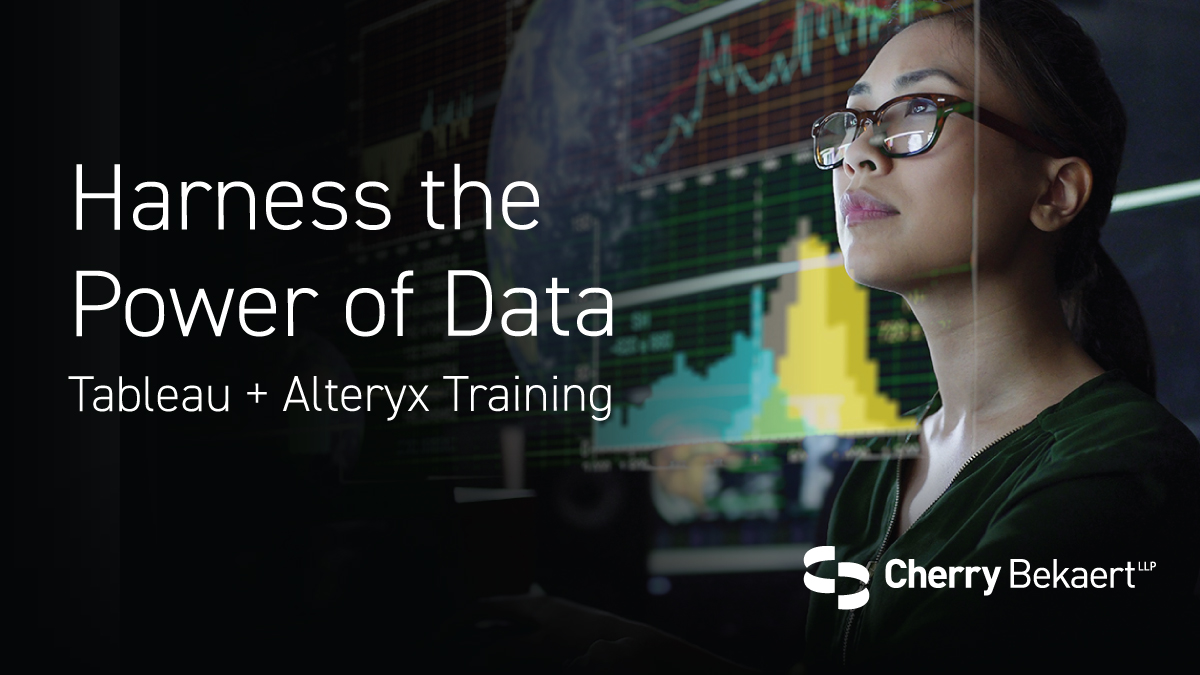 ajkeefer's tweet image. Infinite #DataFindings mean limitless opportunities for your #business. Harness the power of your #data with Cherry Bekaert&apos;s #DigitalServices @tableau &amp;amp; @alteryx Online Training Courses. Let us be #YourGuideForward: ow.ly/x7rZ102VwBr #DataFam #DigitalTransformation
