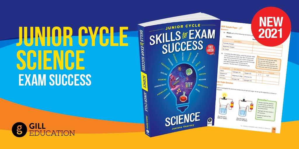 GillEducation's tweet photo. πβSkills for Exam Success Scienceβ is carefully compiled using all available information on the examination, teaching students how to study for the exam and perfect exam technique and skills. https://t.co/Hp0U516axq #JuniorCycleScience https://t.co/PQ8JlNRyyP