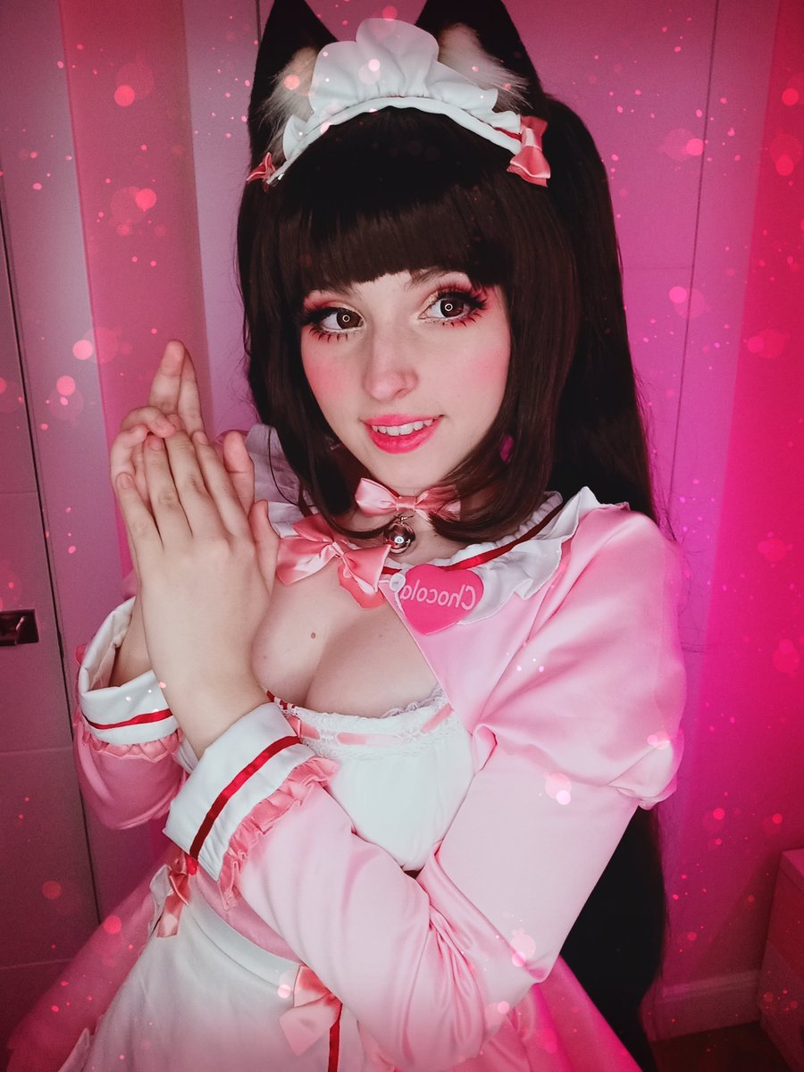 mina_starliart's tweet photo. Holi solo quiero recordar mi cosplay de Chocola por aquí también uvu 

#chocola #nekopara #maid #cosplay https://t.co/rc3Ql7kLkS