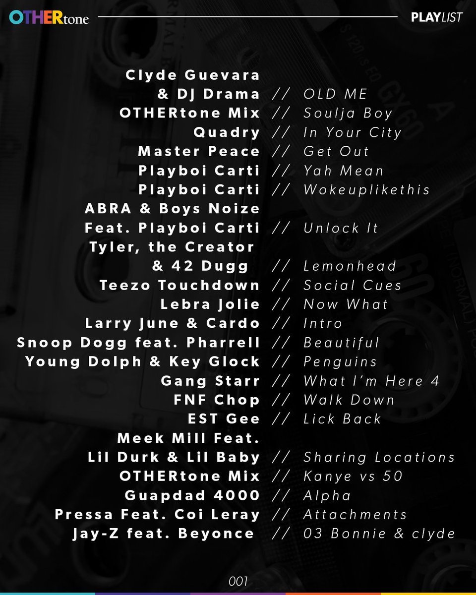 OTHERtone's tweet photo. .@Pharrell, @brokemogul, and @HitMyBeeper rounded up some heat in the premiere of #OTHERtone season 2 🔥

Follow along with their latest picks by adding their @AppleMusic playlist to your library, updated with every show so you never miss a beat: https://t.co/savg83pTxi https://t.co/WTW5jGP9rk