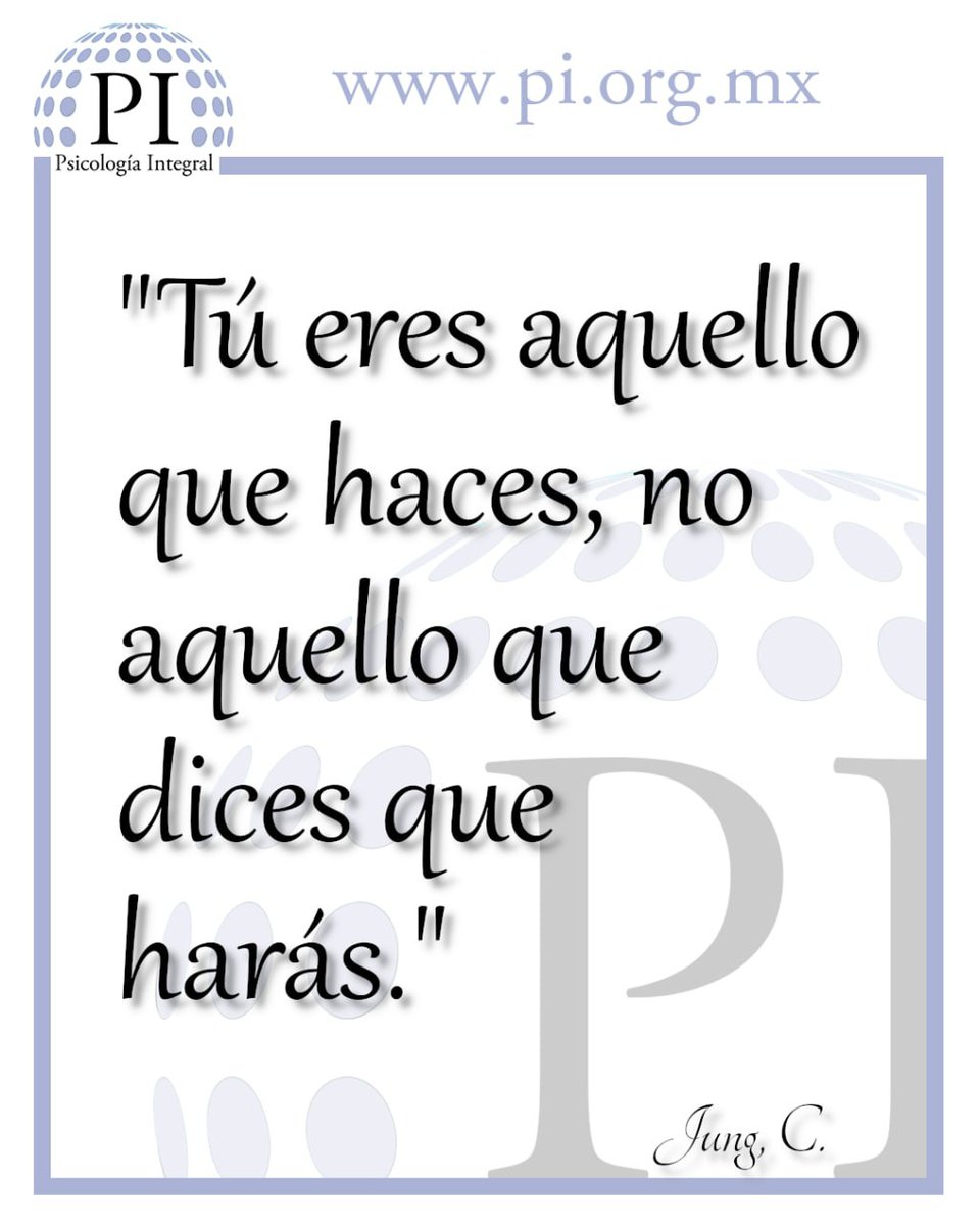 psicointegral's tweet photo. Aunque lo que decimos es importante, es a través de lo que decidimos, priorizamos y ponemos nuestros recursos de tiempo, energía y esfuerzo, como definimos y expresamos quiénes somos. Buscar la congruencia de nuestra voz y nuestros actos, puede ayudarnos a tener claridad. https://t.co/QmiQ5QtCRo