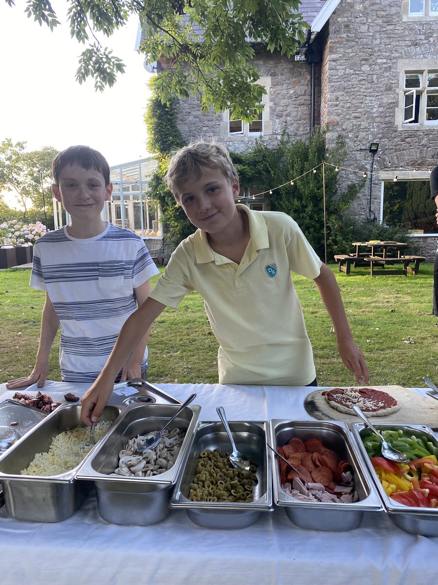 A wonderful finish to a glorious sunny day at The Downs. First group of Year 8 enjoyed homemade pizza and games with Mr and Mrs Isaachsen 🍕 

#Year8 
#welcomeback #backtoschool2021 #thedownspreparatoryschool #bristolpreparatoryschool #prep #explore #express #excel #bristol