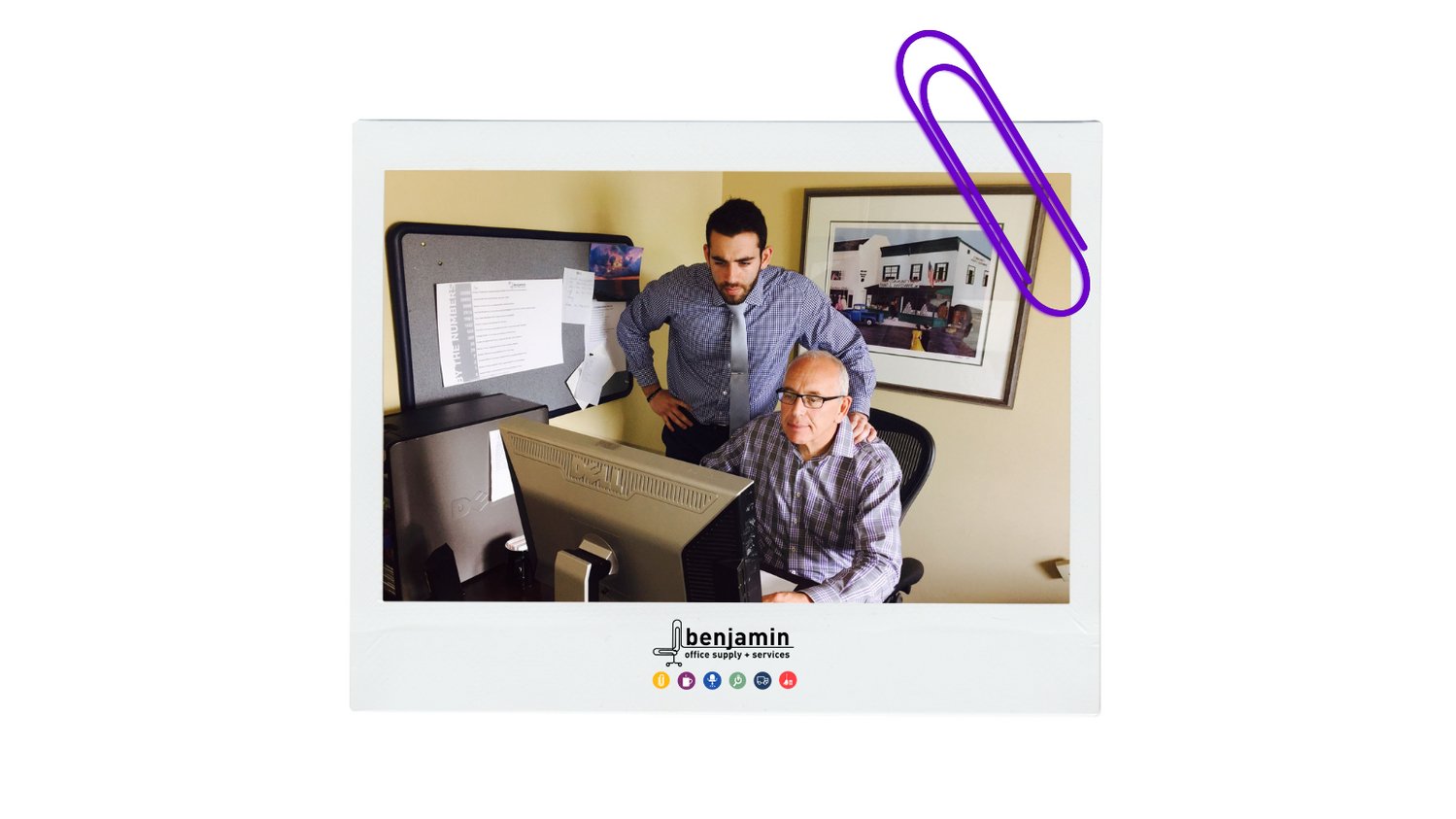 Benjamin Office Supply & Services, Inc. on Twitter "Two generations