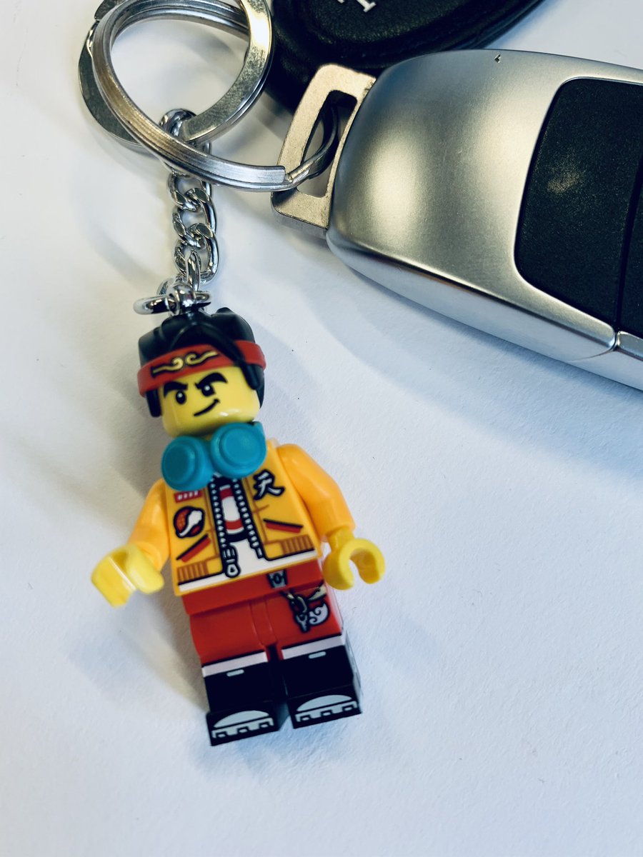 Lego emmet keychain hot sale