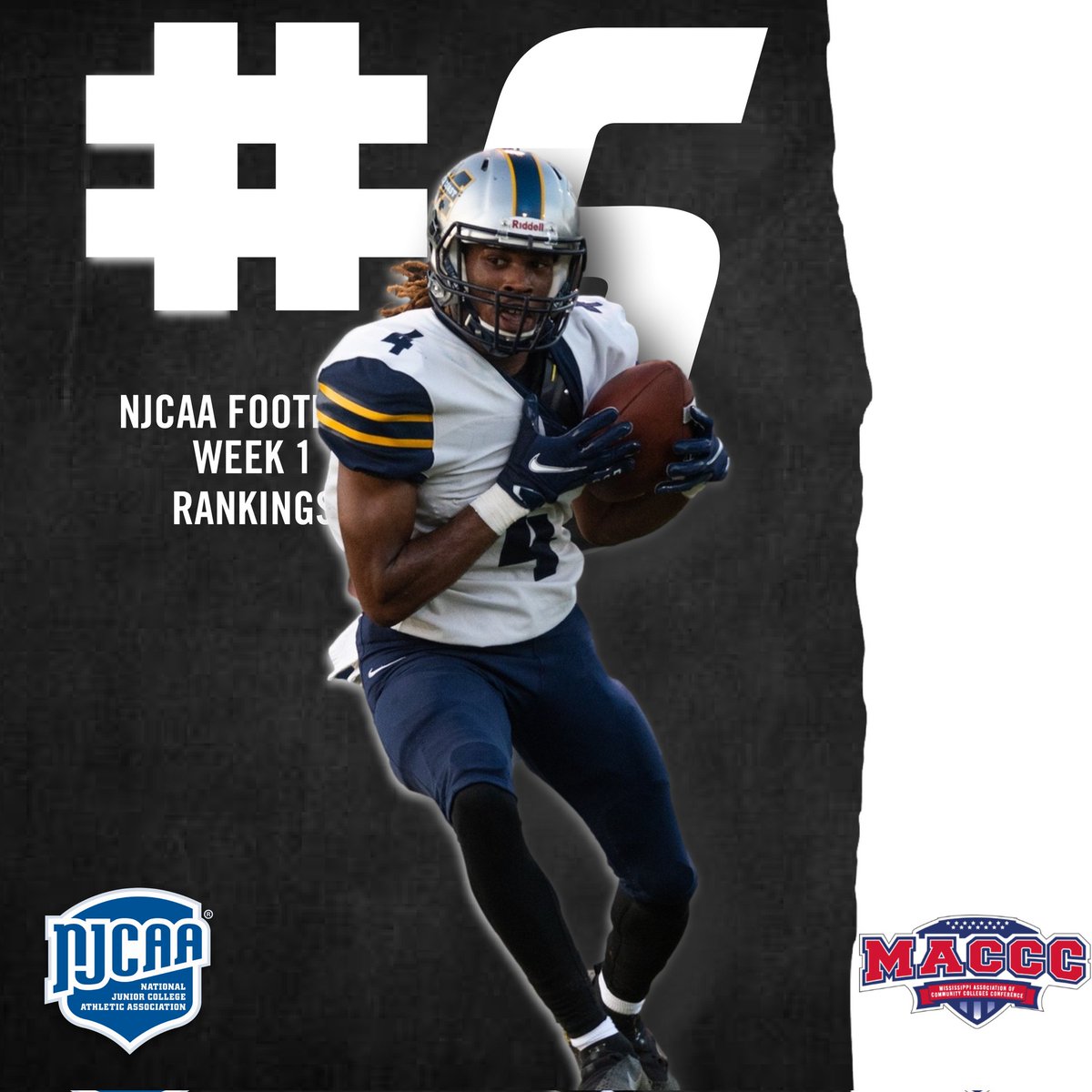 MACCCAthletics's tweet photo. WHEN ALL THE LIGHTS GO OUT, THAT'S WHEN YOU SEE THE REAL GUYS!
#MACCCFB keeps dominating the @NJCAAFootball rankings.
Full story➡️ https://t.co/jADkWbOAb6 #GreatnessBeginsHere #MACCCMade https://t.co/PdIjpeCNq8