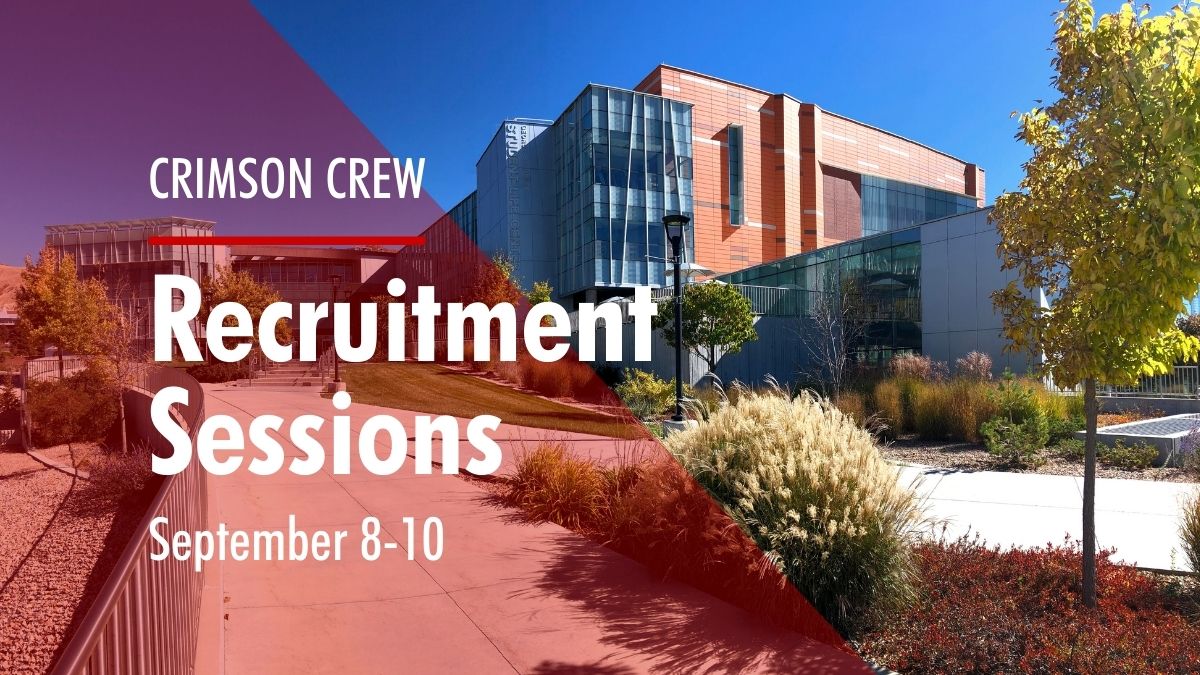 UofUCampusRec's tweet photo. Want to work on campus, with plenty of growth and professional development opportunities? Come see what the Crimson Crew is all about! Register: https://t.co/FvVNfMnI1Q
Student Life Center, The Hub Classroom
9/8–6pm, 9/9–4:30pm, 9/10–9am
#uofu #whyurec #campusjobs https://t.co/dKpp4hUdfi