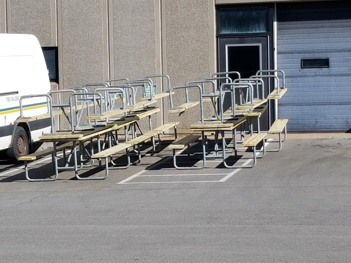 Don't forget the seemingly small things - such as repair/rebuilding picnic tables for the campus community.  These less glamorous jobs often have a significant impact on the daily life of many!