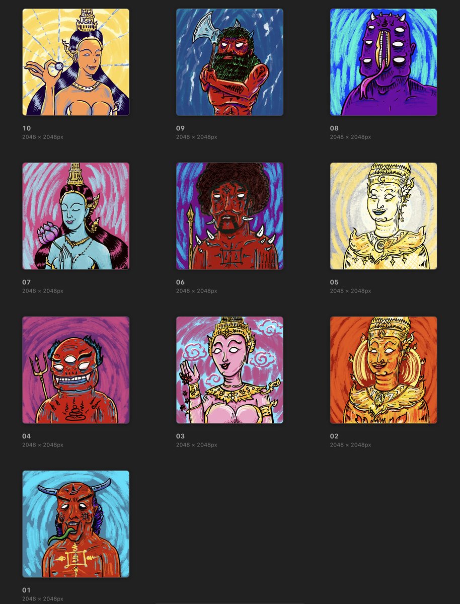 #ThaiGhost has unique culture and identity, Now you can adopt and collect them in various series of THAIGHOST UNIVERSE at
opensea.io/collection/tha…

👻👉Discord : discord.gg/GPUEkzR4d3 

#THAIGHOST #nft #NFTCommunity #NFTdrop #NFTcollectibles #nftcollector #OpenSeaNFT #ThaiNFT