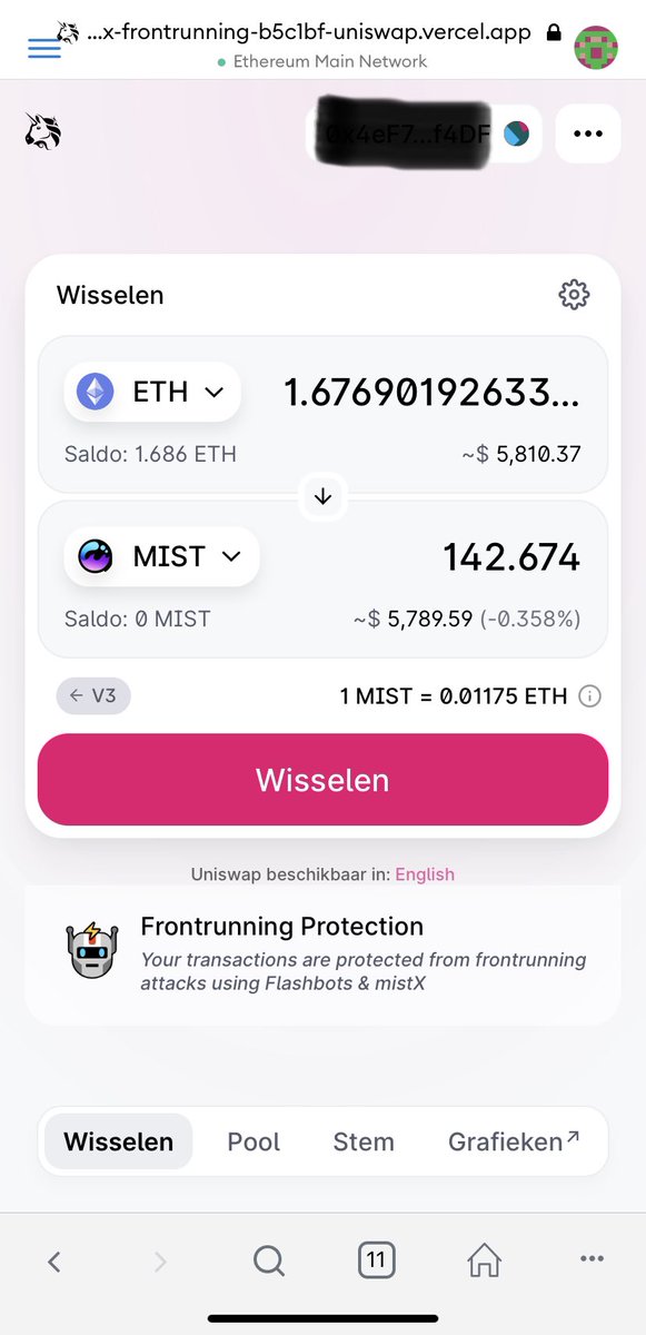 work_____'s tweet image. Probably nothing to see here 👀👀👀@_alchemistcoin @LeaksBlockchain @Uniswap #flashbots $MIST