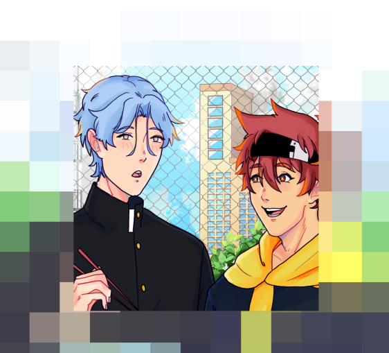 NanviArt's tweet photo. Check out my piece preview for the @Sk8InfinityZine  !!
💛 I'm so excited about this one thanks for letting me be part of this project 💛
#SK8THEINFINITY #エスケーエイト https://t.co/nuVRFvPrr5