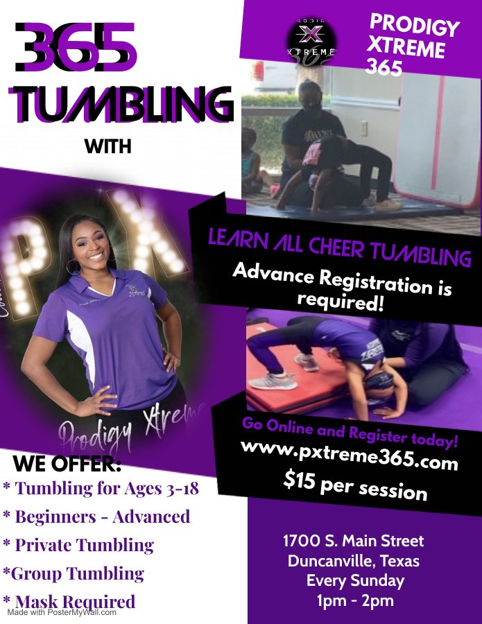 365Xtreme's tweet photo. SEPTEMBER TUMBLING!!!!!!

Tumbling classes are back in session every Sunday from 1pm to 2pm. 
Register at https://t.co/Il33zRMPJM 

*Pre Registration is required
*Mask are required https://t.co/BwyYE6Sryy